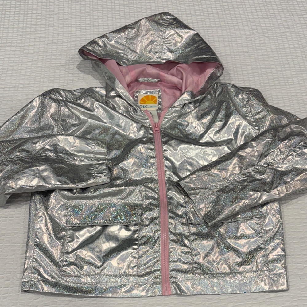 C & C California Girls Hologram Confetti Jacket